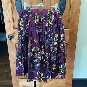 Pinup couture gathered circle skirt size medium new with tags